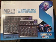 7-kanałowy Mikser Live Audio F7 PRO USB/Bluetooth Konsola DJ