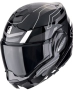 Kask szczękowy SCORPION EXO-TECH EVO CONQUER black white M