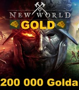 NEW WORLD GOLD 200K 200.000 GOLDA ZŁOTA ZŁOTO NYSA ARIES DRACO LUPUS EU