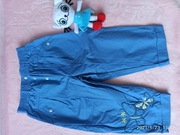 Spodnie dziewczęce rozmiar 90, 18-24 m-ce jak nowe