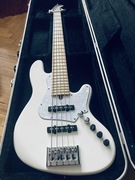 Gitara basowa Cort Elrik NJS 5 WHT Jazz bass V