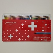Kredki Swisscolor Aquarelle Caran d’Ache, 40