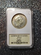 3 MARKI 1910 A PRUSY WILHELM II SREBRO GCN