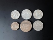 6 medali pamiątkowych - Węgry, Kanada, Niemcy