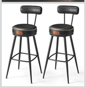 zestaw dwóch obrotowych hokerow 