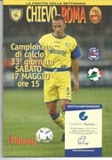 Program Chievo - Roma 17.05.2003