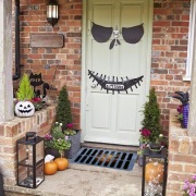 HALLOWEEN DYWANIK, WYCIERACZKA, CHODNIK HORROR CLOWN PENNYWISE