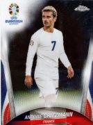 TOPPS CHROME UEFA EURO 2024 ANTOINE GRIEZMANN FRANCJA 1