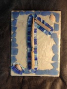 Obraz dekoracyjny z runą Laguz 30x23