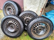 Komplet opon z felgami zima 15 4x100