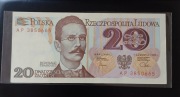 20 zł.  Romuald Traugutt 1982r ser. AP 3850665