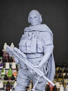 Duża figurka 40cm Ghost Call of Duty - Druk 3D