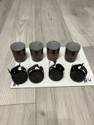 retro / vintage podstawki pod szklanki safari