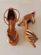 Buty taneczne r 36 skóra i satyna