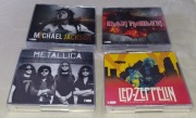 CD Michael Jackson - Led-Zeppelin - Metallica - Iron Maiden