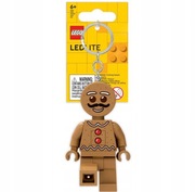 LEGO brelok do kluczy z latarka - Piernikowy ludzik 