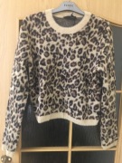 Sweterek w panterkę ZARA XL