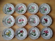 Schumann Arzberg Bavaria 12 talerzy do powieszenia