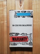 książka "Warianty" Michał Choromański