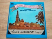MAZOWSZE - Boże coś Polskę - 1982 Veriton LP 