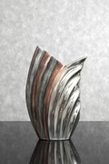 Wazon dekoracyjny z aluminium