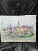 Akwarele - Belgia 2000 r. - 2 szt.