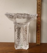 Vintage 1984 Orrefors Znicz olimpijski Lars Hellsten Szkło artystyczne