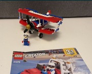 LEGO Creator 3w1 31076 Samolot kaskaderski komplet