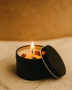 Świeca Sojowa w Metalowej Puszce | Handmade | Naturalna | 80ml