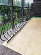 balustrada kuta czarna