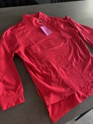 LoveSaints Bluza Malinowa Czerwień Złoty Zamek Nowa S