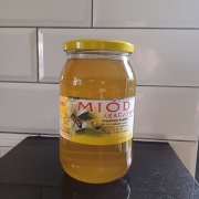 Miód akacjowy 1,2 kg Wielkopolski Park Narodowy