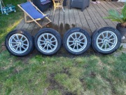 Oryginalne koła aluminiowe BMW G30 seria 5 z oponami Michelin stan idealny