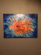 Obraz Lionfish 100 x 80 cm