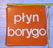 Tablica metalowa Borygo 40 x 40 PRL