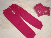 Joggery dziecięce MINOTI 128-134 (8-9 lat m-ce) basic, pink