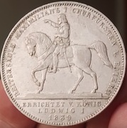 Moneta 2 talary 1839 Bawaria Oryginał rzadki 