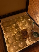 Bańki ogniowe z PRL firmy Arged - 15 szt. w pudełku