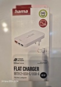 Ładowarka sieciowa Hama 65W 2 x USB-C 1 x USB-A biały GaN