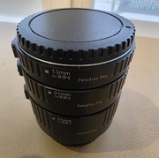 Extendery Makro Fotodiox Pro do Canon EF/EF-S 13mm, 21mm i 31mm