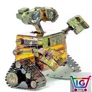 Puzzle metalowe Wall-e robot model 3D do składania 