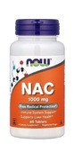 Suplement diety Now Foods NAC 1000 mg 60 tabletek