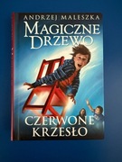 A. Maleszka Magiczne drzewo Czerwone krzesło, jak nowa