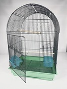 Duża klatka dla ptaków + akcesoria 47x36x68 cm