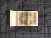 50 złotych 1929, banknot, II Rzeczpospolita, seria CS.