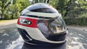 Kask HJC IS-17 mało używany, rozmiar L z blendą i antifogiem.
