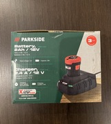 Akumulator 12 V, 2 Ah z ładowarką Parkside 