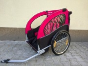 Przyczepka rowerowa 2 osobowa dwuosobowa + Wózek spacerowy