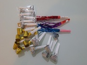 trąbka gwizdek party urodzinowa zestaw 23szt