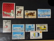 Zestaw znaczków Rumunia – transport sport fauna społeczne (44)